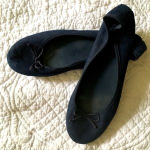 Denim Ballet Flats